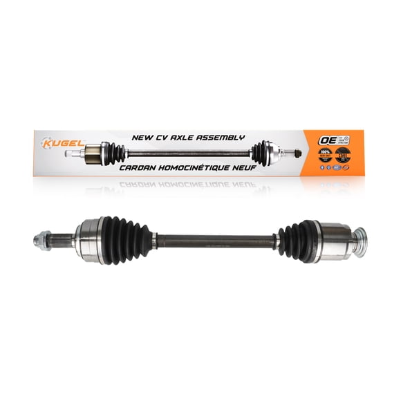 Kugel Front Right (Passenger Side) CV Axle Shaft NCV-HO36577 for Car Honda Odyssey Ridgeline