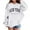 White, variant on WOYY Toddler Girls Hoodie New York Print Loose Hooded Sweatshirt Sports Shirt, Sizes 3-4T