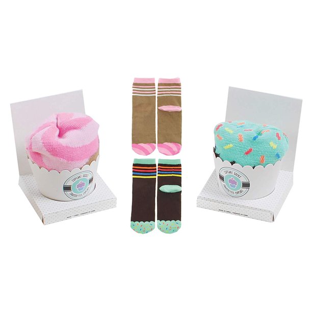 Gilbin's Women Novelty Food Socks That Look And Are Packed Like Real