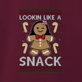 thumbnail image 3 of I Brought My Appetitie Lookin Like A Snack Funny Matching His and Hers Couples Sweatshirt Christmas Matching Couple Crewneck Sweater, 3 of 6