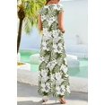 thumbnail image 4 of Mono MEROKEETY para mujer, verano 2025, manga corta, verde, XL, 4 of 5