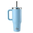 thumbnail image 3 of Buckland Adventure Gear 40 oz Stainless Steel Vacuum Insulated Handle Tumbler, Light Blue, 3 of 8