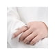thumbnail image 3 of 1pc Geometric Oval Moissanite Ring With Abstract Wire Design For Women, 3 of 5
