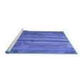 thumbnail image 2 of Ahgly Company Machine Washable Indoor Rectangle Abstract Blue Contemporary Area Rugs, 8' x 12', 2 of 4