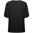 thumbnail image 3 of Women's Levelwear Black Los Angeles Dodgers Bloom Sizzle T-Shirt, 3 of 3