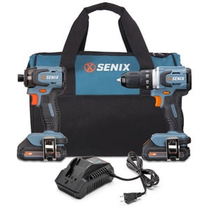 SENIX 20V Brushless 2-Tool Combo Kit with Impact Driver