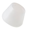 thumbnail image 2 of Miangastore Tennis Racket Handle Cover Shockproof Racket Handle Cover Silicone Cover for Racket (White), 2 of 9