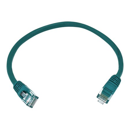 UPC: 0844660022893 | Monoprice – Patch cable – RJ-45 (M) to RJ-45 (M) – 1 ft – UTP – CAT 6 – snagless  stranded – green