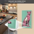 thumbnail image 5 of Yayeee Blank Wall Plate Cover 1-Gang 4.5"x2.7" Home Unused Decorative Outlet, Pink Cheetah, 5 of 7