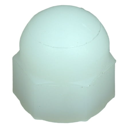 

#8-32 Nylon Plastic Coarse Thread Cap Nuts CNN-125 (10 pcs.)