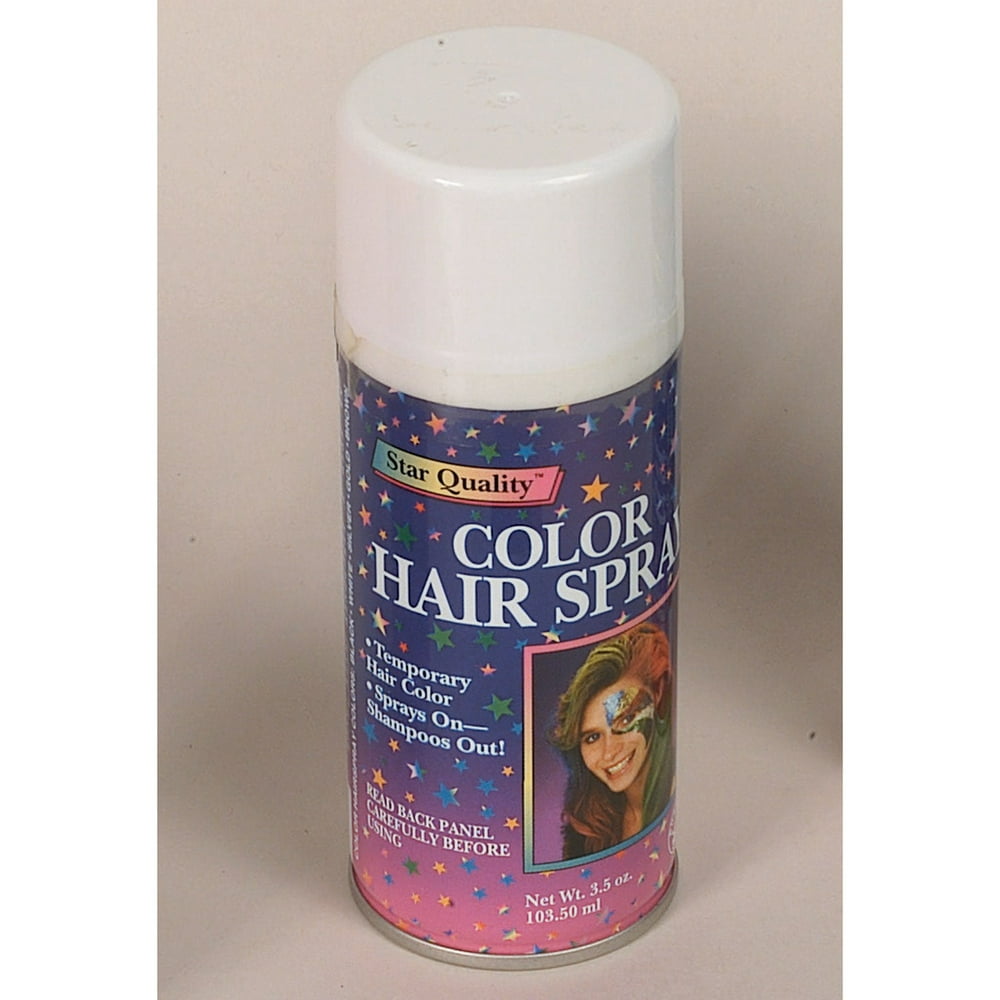 White Hairspray