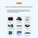 thumbnail image 5 of 5.3 Transmisor Receptor Bluetooth Adaptador Bluetooth 2 en 1 con Pantalla LED Luz RGB para Coche PC TV Altavoz Auriculares, 5 of 5