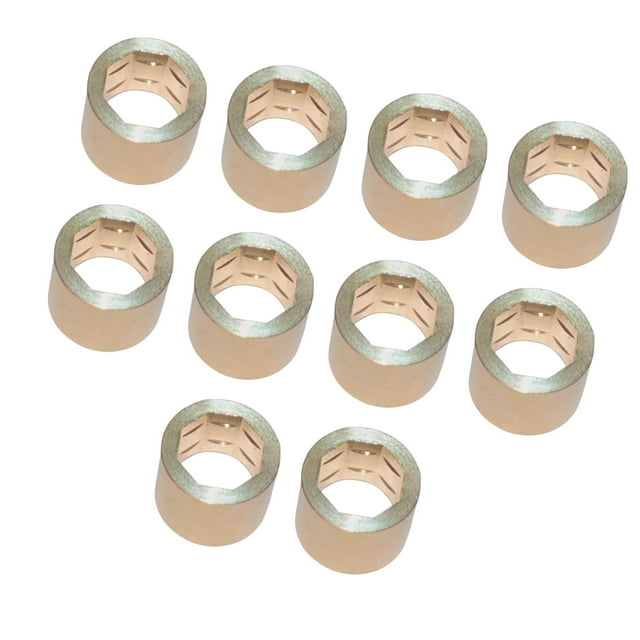 Colaxi 10 Pcs Bague de Queue de Billard en Métal pour Billard 10.2mm