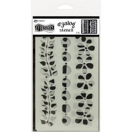 UPC: 0789541065326 | Dyan Reaveley s Dylusions Dyalog Stencil-Border It