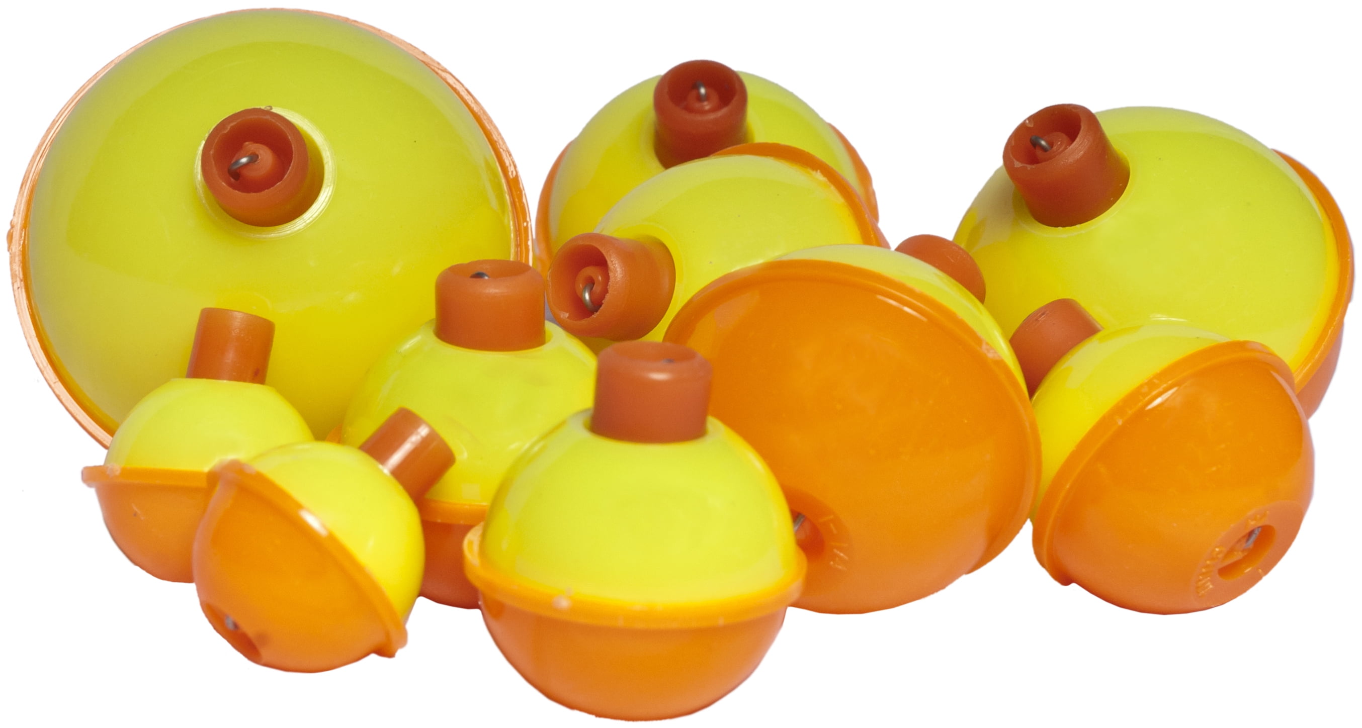 Wahoo Fishing WAH-AQF3524 Alabama Red//White Quill Floats 3.5/" Pack of 24