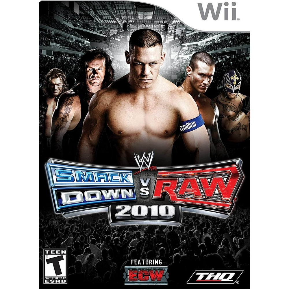 WWE SmackDown vs. Raw 2010 Nintendo Wii (Refurbished)