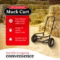 thumbnail image 3 of Miller Manufacturing Company CA500 Multipurpose Muck Cart for 70 Quart Tubs, 3 of 9