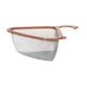 thumbnail image 3 of Cesta de drenaje en forma de cisne, cesta coladora triangular para fregadero, filtro de acero inoxidable, escurridor de alimentos, rejilla de cocina, Marrón, 3 of 9