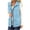 A-Light Blue, variant on MaFYtyTPR Women's Sleeveless Waistcoat Solid Color Fall Winter Fashion Drawstring Zipper Jacket With Multi Pockets for Daily Wear A-Army Green L