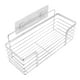 thumbnail image 4 of Rack de almacenamiento sin punzón 1pc con pegatinas que no marcan para baño (plata), 4 of 5