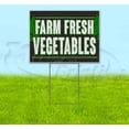 thumbnail image 1 of Farm Fresh Vegetables (18" x 24") Yard Sign, Includes Metal Step Stake, 1 of 6