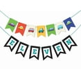 thumbnail image 1 of Inkdotpot Ready To HangI Am ElevenBirthday Party Decorations Party Supplies For Boy Or Girl Car Gender Neutral Banner Flags, 1 of 4