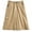 Khaki, variant on Turtle Bay New York Women's Calcutta Split Skirt in 100% cotton with Cargo Pocket