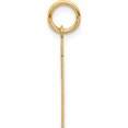 thumbnail image 3 of 14K Yellow Gold Small Satin Number 21 Charm Made In United States lss21, 3 of 6