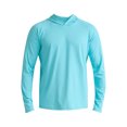 thumbnail image 5 of George Men's and Big Men's Hooded Sun Shirt with Long Sleeves, UPF 50+, Sizes S-3XL, 5 of 5