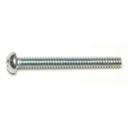 

#6-32 x 1-1/4 Zinc Phillips Round Head Machine Screws (36 pcs.)