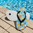 thumbnail image 3 of POLERO Kids Boys Girls Flip Flops Cartoon Capybara&Lemon Print Comfort Quick-Dry Beach Pool Thong Sandals(Little Kid/Big Kid) Size 11, 3 of 7