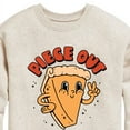 thumbnail image 3 of Instant Message - Fall - Piece Out Pumpkin Pie - Toddler & Youth Crewneck Fleece Sweatshirt, 3 of 6