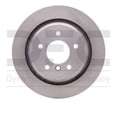 thumbnail image 3 of Rear Left Dynamic Friction Company Disc Brake Rotor 600-31034D (1) For 1995-1999 BMW M3, 1998-2002 BMW Z3, 3 of 4