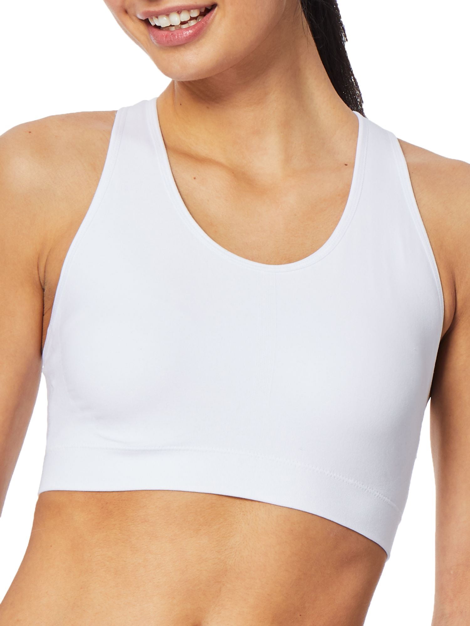 white sports bra walmart