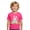 Hot Pink, variant on Girls Easter Shirt Boys Tops Easter Short Sleeve Graphic Tee for Kids Colorful Holiday Casual Soft Everyday Wear Lightweight Boy Top Suitable for Spring Summer 1-2 Years Beige