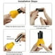 thumbnail image 4 of Linterna de camping, 4 bombillas LED portátiles, lámpara de camping LED, linterna de camping a batería, 3 modos de lámpara, linternas de emergencia nocturnas impermeables, para camping, senderismo,, 4 of 5
