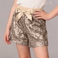 thumbnail image 1 of Cowsor Girls Shorts Toddler Sequin Shorts Sparkles on Both Sides, 1 of 6