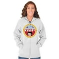 thumbnail image 5 of Betty Boop Stay Classy Feisty Sassy Zip Hoodie Sweatshirt Women Brisco Brands X, 5 of 6
