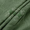 thumbnail image 3 of MarCielo 3-Piece Fully Quilted Embroidery Quilts Bedspreads Bed Coverlets Cover Set, Olive Green,White, Emma(Queen Size, Sage), 3 of 7