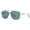 Satin Gunmetal/Gold, variant on Shinola Flexon Navigator Sunglasses SH2100SM 718 Satin Gold/Gunmetal 59mm
