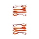 thumbnail image 2 of Speravity 4 tiras de nailon para playa, estables y duraderas para un rendimiento sólido, para colgar cordones pesados. Naranja*2.5*46cm 2piezas, 2 of 6