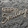 thumbnail image 3 of Handmadetneonsign Keep Smiling Neon Sign, Motivational Quotes Wall Art Decor, Home Bar Pub Office Wall Decor, 3 of 5