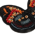 thumbnail image 3 of Rongfmy Brodé Papillon Sequin Perles Patches Appliques Bricolage Craft Orange + Rouge, 3 of 7