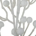 thumbnail image 2 of Vickerman 28" Artificial White Glitter Outdoor Berry Spray. Includes 6 sprays per pack., 2 of 2