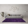 thumbnail image 3 of Ahgly Company Indoor Rectangle Abstract Purple Contemporary Area Rugs, 8' x 10', 3 of 4