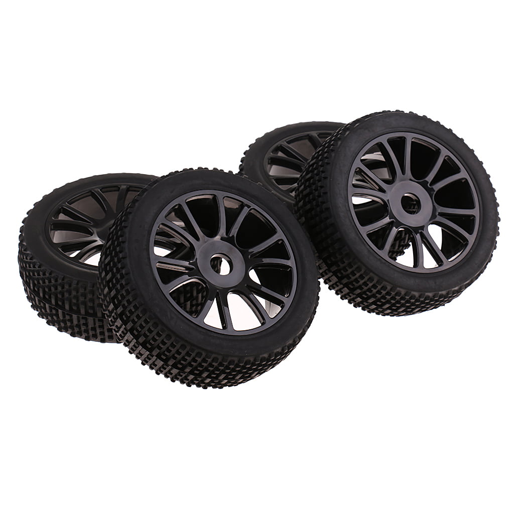 8x  17mm 1:8 RC Car Tyres Wheel Rims Hex for HSP HPI RC Truck Car Parts 
