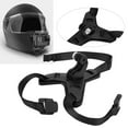 thumbnail image 1 of Motorcycle Helmet Strap Chin Stand, Action Camera Helmet Mount Curved Front Chin Mount, Sports Camera Accessories Motorcycle Helmet Strap Mount For Sports Camera, 1 of 8