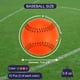 thumbnail image 2 of Pelotas de béisbol de espuma suave de 9 pulgadas en paquete de 15 para entrenamiento, pelotas de béisbol sin marcar para jóvenes, 5 colores, 2 of 6