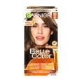 thumbnail image 1 of Garnier Belle Color Permanent Hair Dye, 6N Light Nude Brown, 100% Grey Coverage, Enriched with Argan Oil and Wheat Germ Oils - 1 Application, 1 of 9