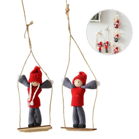 Christmas Tree Decoration Pendant Window Decoration Swing Climbing